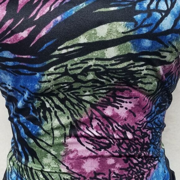 VINTAGE The Slim Suit Coral Reef Maillot Swimsuit - Picture 4 of 13